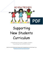 supporting new students curriculum  elementary 