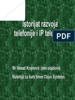 Istorijat Razvoja Telefonije I IP Telefonije