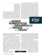  Genes Homeóticos y El Desarrollo de La Mosca de La Fruta CNS06505