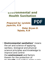 Environmental and Health Sanitation