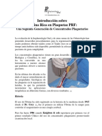 Introduccion Sobre Fibrina Rica en Plaquetas PRF