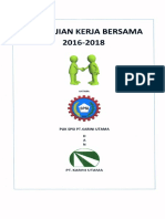 PKB SPSI PT - KU Tahun 2016-2018 PDF