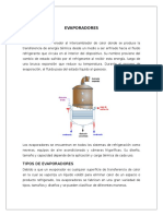 EVAPORADORES