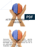 Autonomni Nervni Sistem 