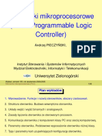 Sterowniki - PLC (Wyklad Uniwersytet Zielono-Gorski)