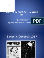 Aliens, Monsters, & Area 51: The "Other" Space and Nuclear Radiation