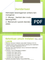 Standard Pemasangan Instalasi Listrik