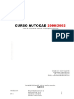 Curso de Autocad 2000-2002 Con Ejemplos y Ejercicios