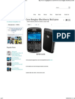 Cara Bongkar Blackberry Bold 9700 X1gadgetnews