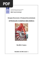 Introducao a Energia Mini-Hidrica