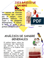 Análisis Básico de Sangre