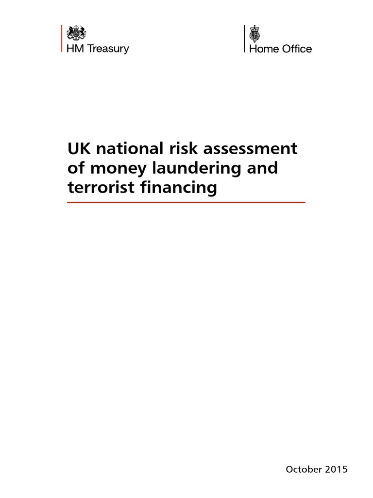 UK National Risk Assessment of Money Laundering and Terrorist Financing ...