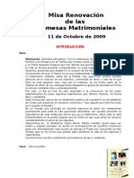 Renovación Promesas Matrimoniales