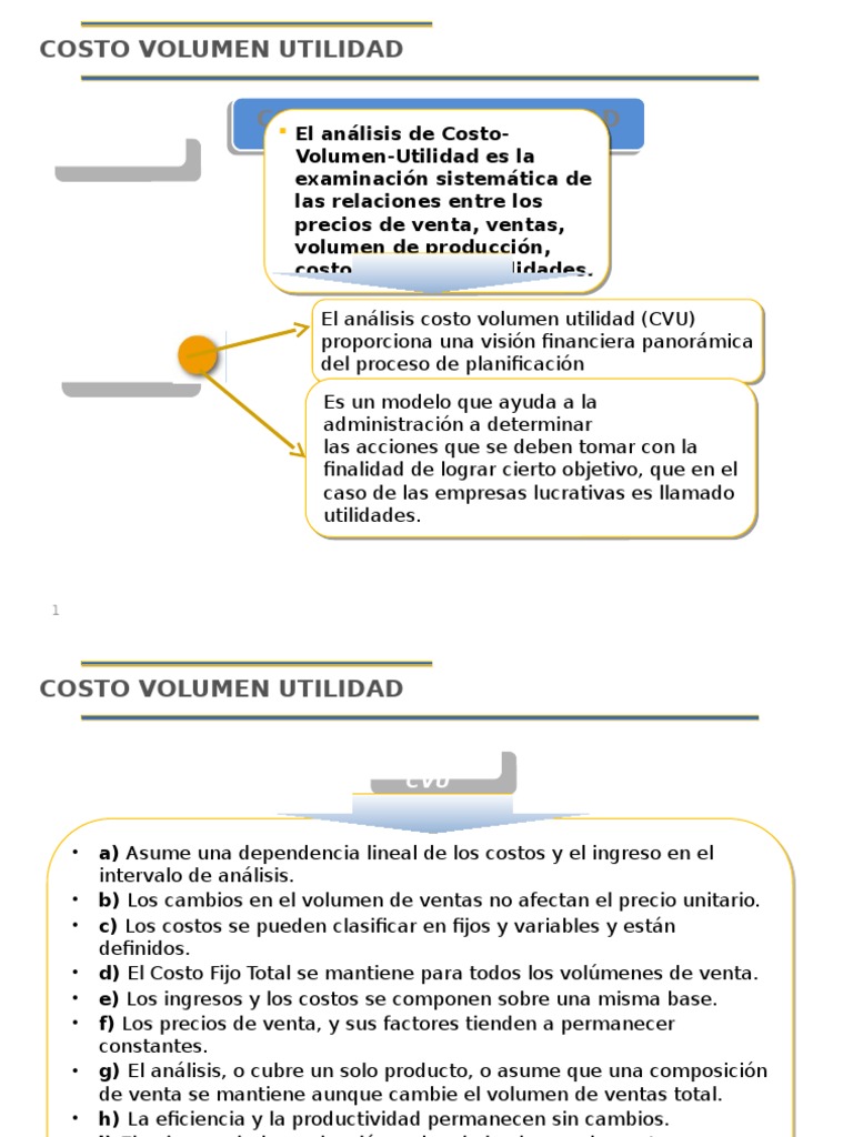 8 Margen de Contribución Volumen Planificación