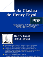 Escuela Clasica de Fayol