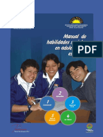 Manual de Habilidade Sociales en Adolescentes Escolares