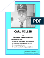 Carl Miller Constitutional Document