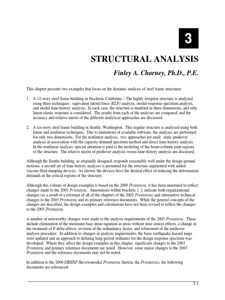 Dynamic Analysis of Steel Frame Structures | PDF | Earthquake ...
