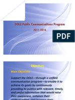 DOLE Communications Program