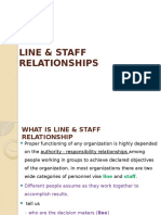 1 - Line & Staff Relationships