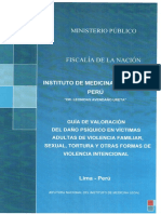 Guia de Valoración Del Daño Psiquico - Medicina Legal MPFN