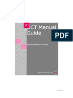 Manual Guide Adjustment