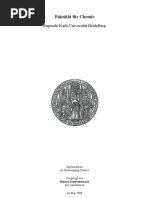 Untersuchung zur katalytischen Partialoxidation von Methan an mit Rhodium beladenen Monolithen