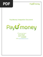 PayUMoney Technical Integration Document