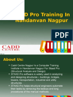 Staad Pro Training in Nandanvan Nagpur.