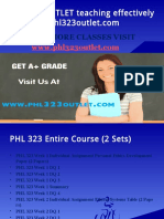 PHL 323 OUTLET Teaching Effectively