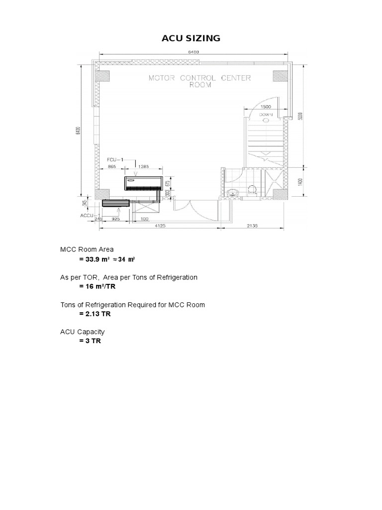 ACU Calculation | PDF