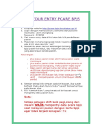 Prosedur Entry Pcare Bpjs