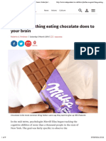 The Magical Thing Eating Chocolate Does To Your Brain - Lifestyle - The Independent