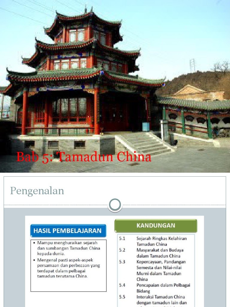 Bab 5 Tamadun China Pdf