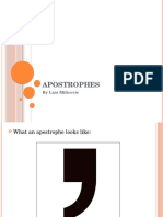 Presentation On Apostrophes