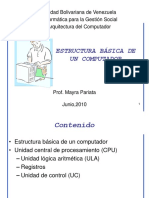 Estructura Bu00c1sica de Un Computador