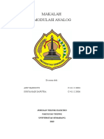 Makalah Modulasi Analog