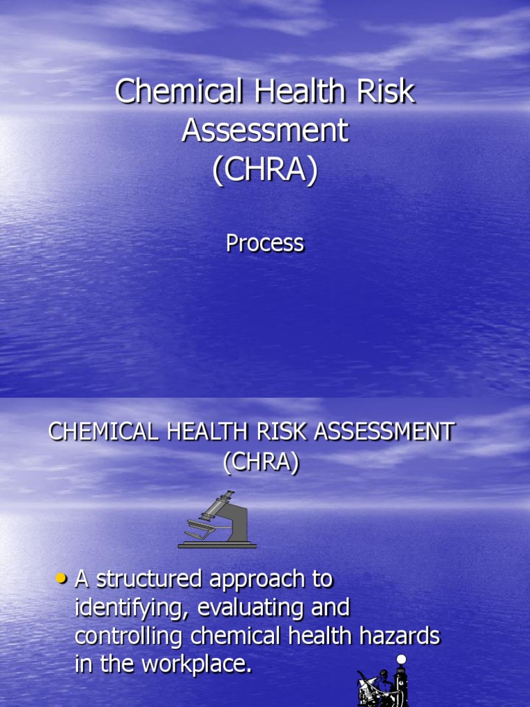 Chemical Health Risk Assessment Guide | PDF
