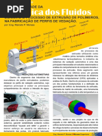 A Aplicabilidade Da Mecânica Dos Fluidos Durante o Processo de de Extrusão de Polímeros Na Fabricação de Perfis de Vedação