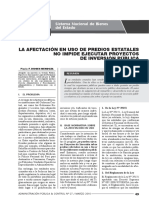 Sistema Nacional de Bienes del Estado y proyectos de inversión pública