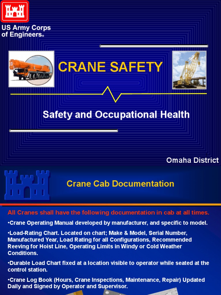 Crane Safety Guidelines and Protocols | PDF | Crane (Machine) | Industries