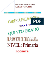 Careta Pedagógica-2016 