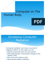 Effect of Computer On The Human Body