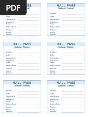 Hall Pass