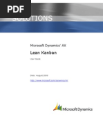 Microsoft Dynamics AX 2009 Lean Kanban