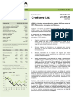 Credicorp Resultados 4T2013 VF USD 155.00 Comprar