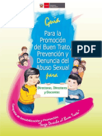 Guia Promocion Del Buen Trato Prevencion y Denuncia Del Abuso Sexual
