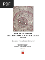 Wood Anatomy: Instructions For Laboratory Work