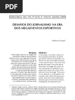 Desafios Jornalismo Megaeventos Esportivos