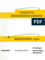 Conceptos Biogeograficos Basicos